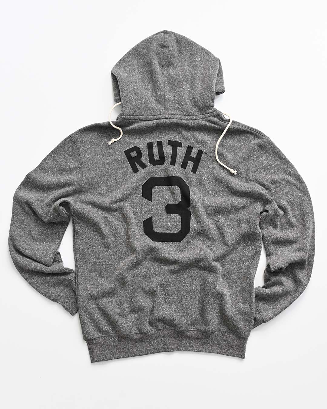 Babe Ruth NY Sultan of Swat Grey PO Hoody - Roots of Fight