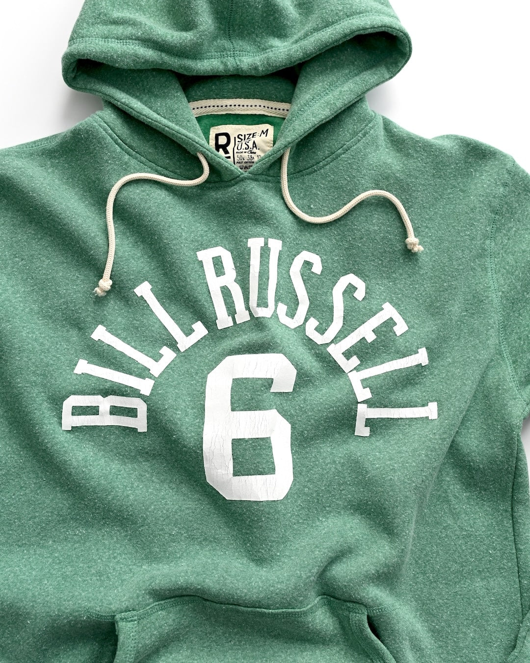 Bill Russell Boston #6 PO Hoody