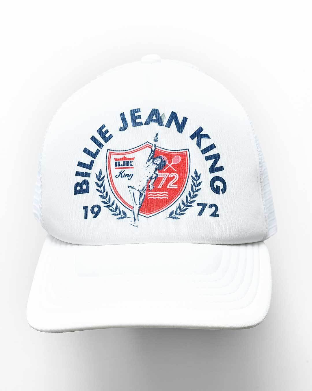 Billie Jean King &#39;72 Trucker Hat - Roots of Fight