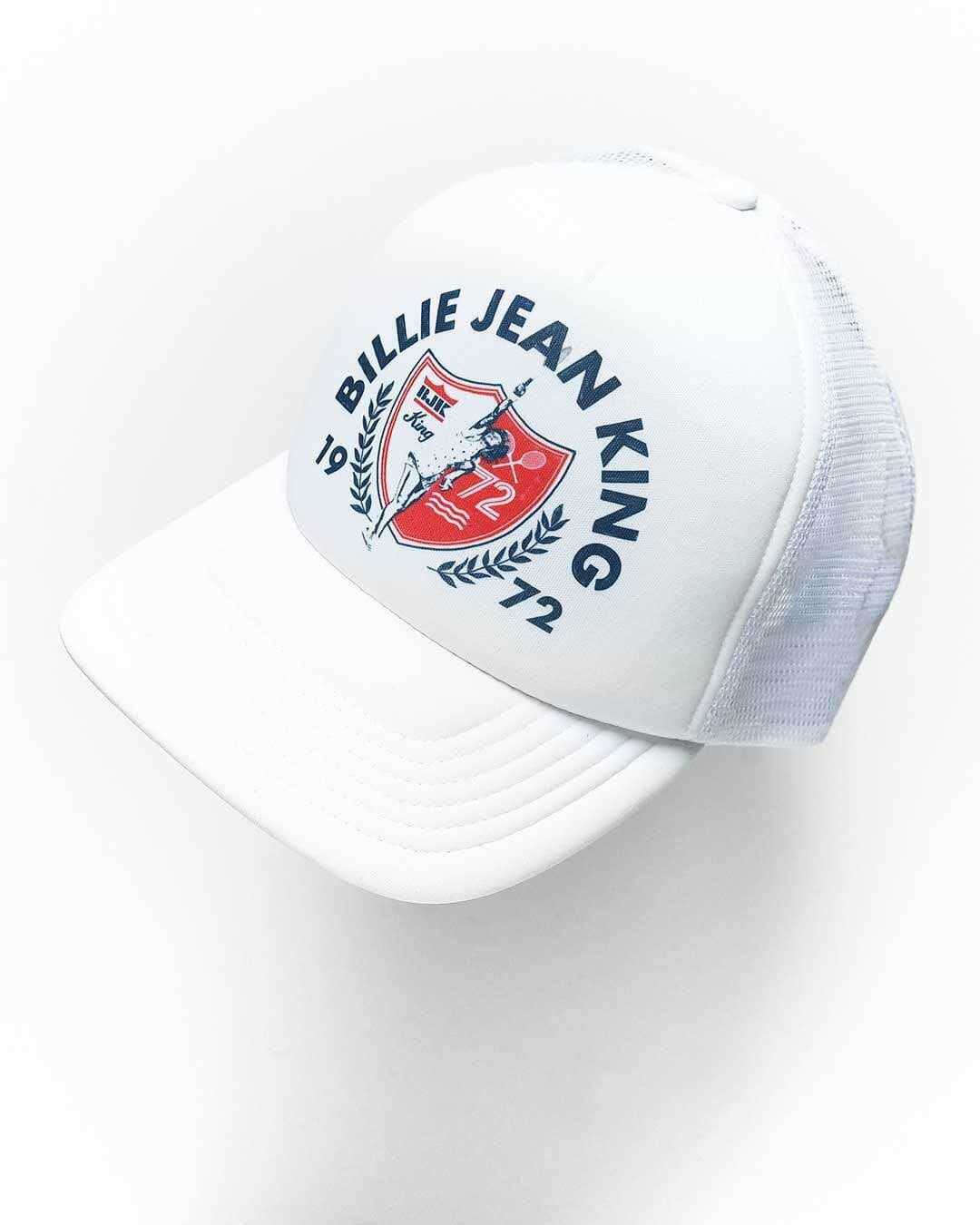 Billie Jean King &#39;72 Trucker Hat - Roots of Fight