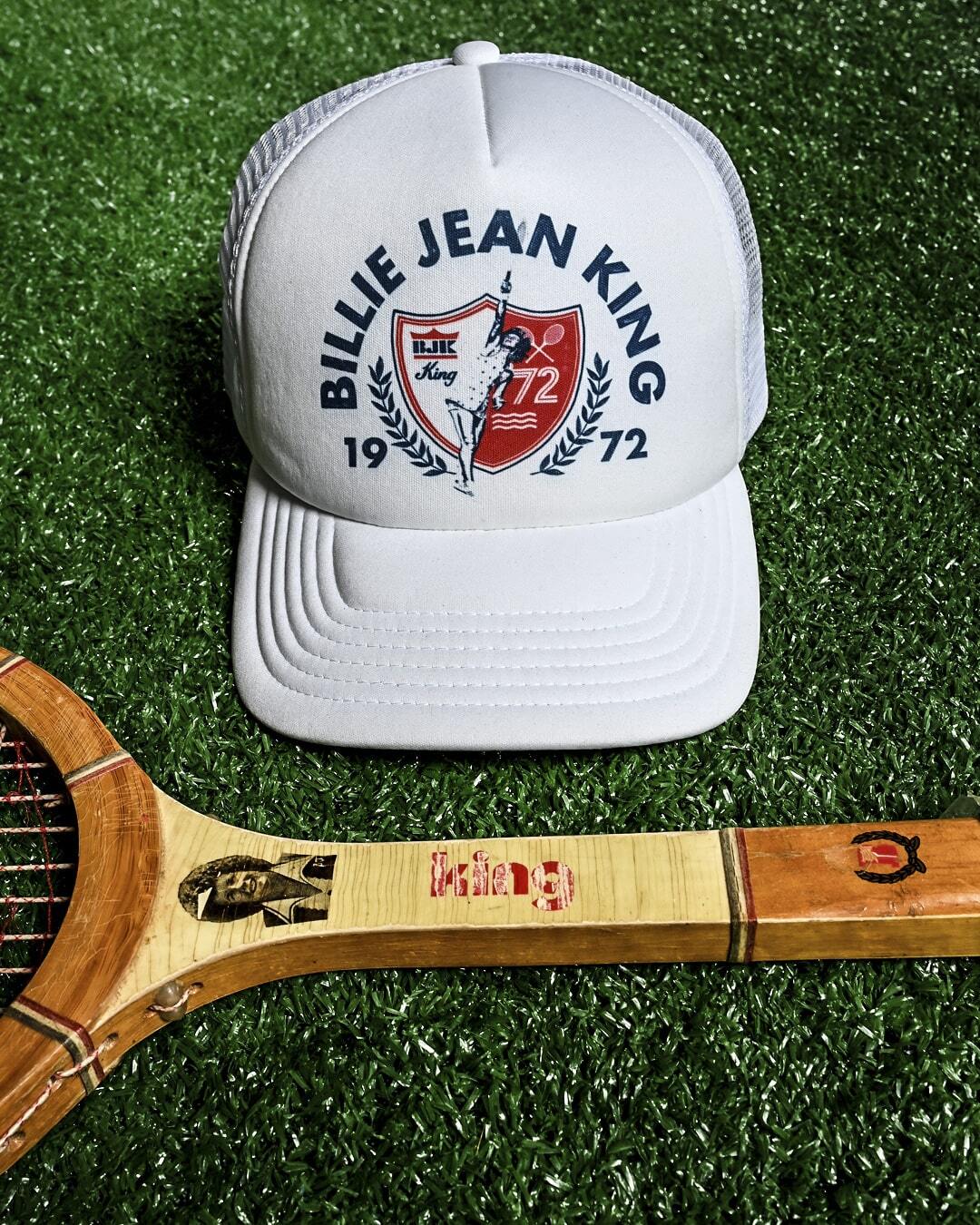 Billie Jean King '72 Trucker Hat - Roots of Fight