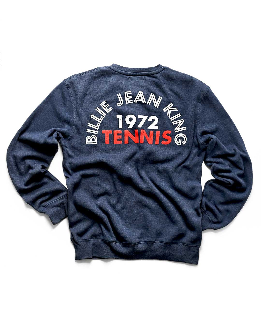 Billie Jean King Navy Sweatshirt - Roots of Fight