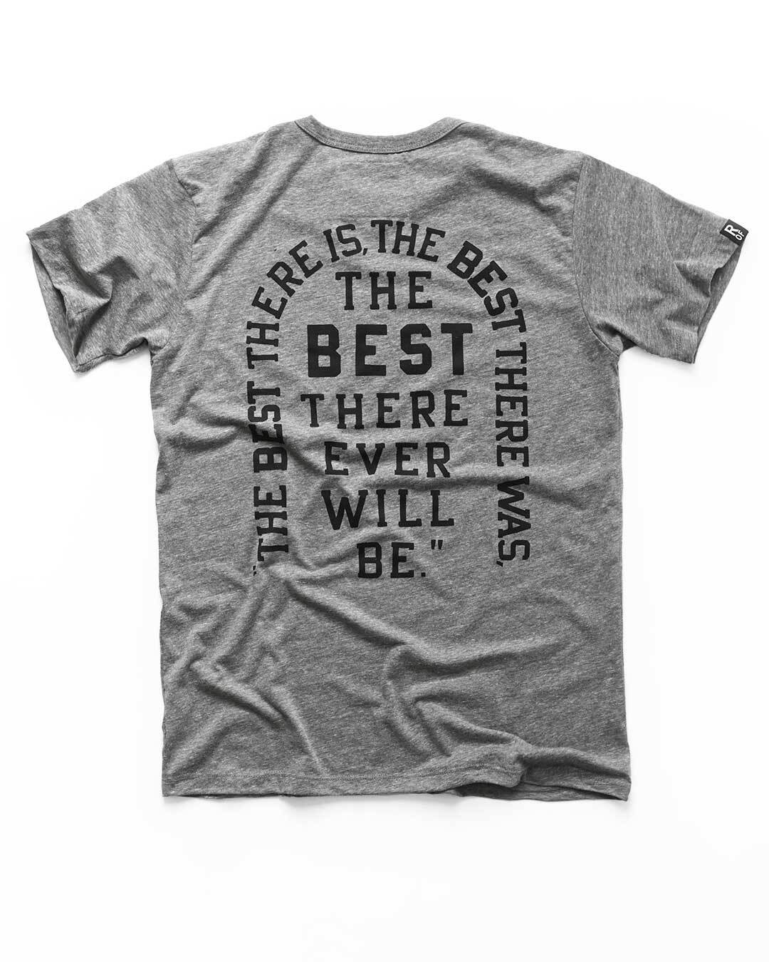 Bret Hart 32 Time Champ Grey Tee - Roots of Fight