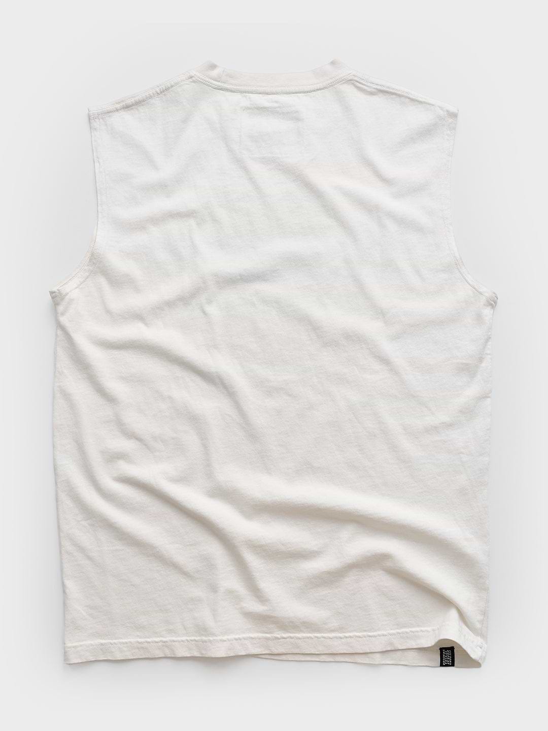 Bret Hart 'Hitman' Japan '82 White Muscle Tee - Roots of Fight