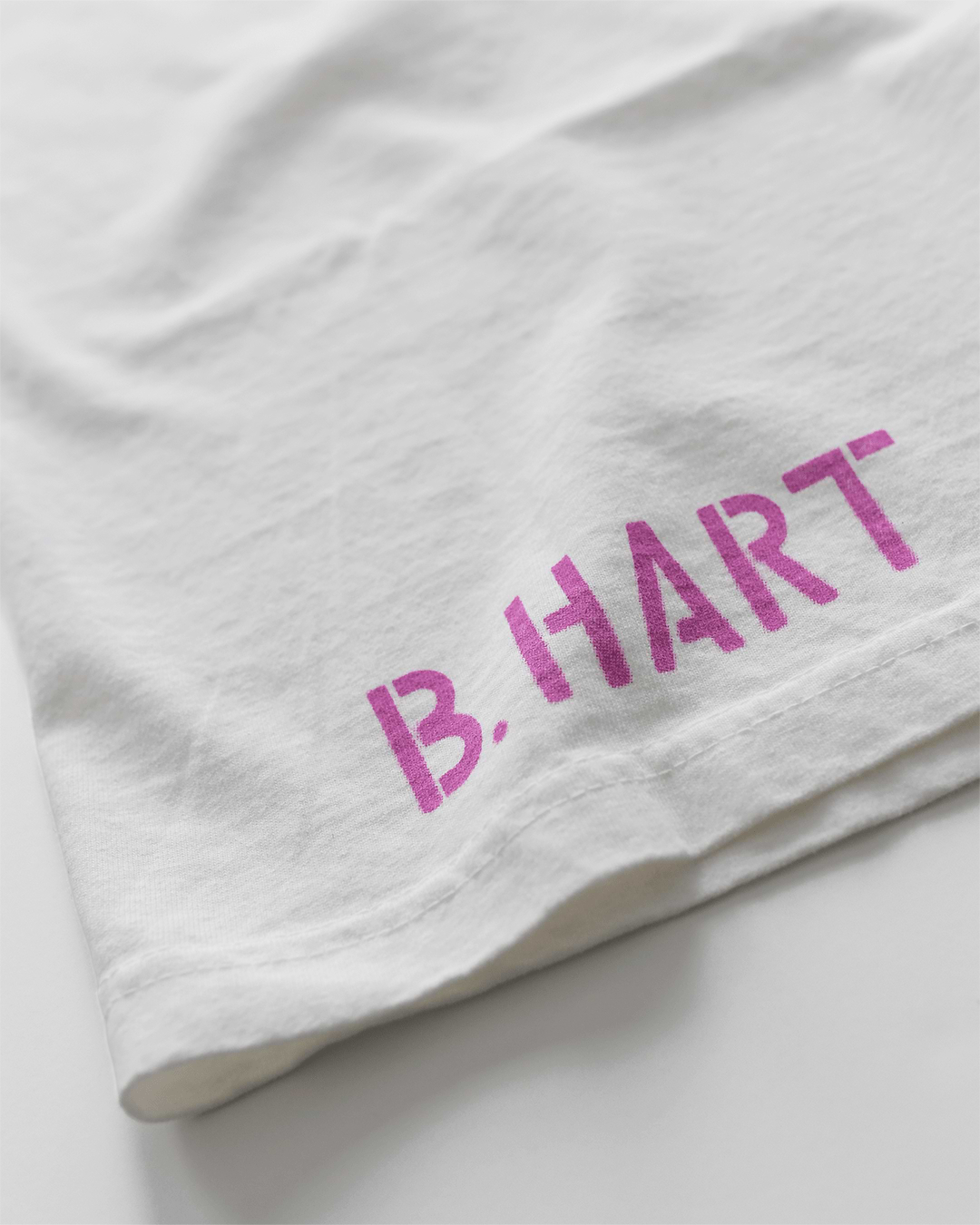 Bret Hart Hitman White Heavyweight Tee - Roots of Fight
