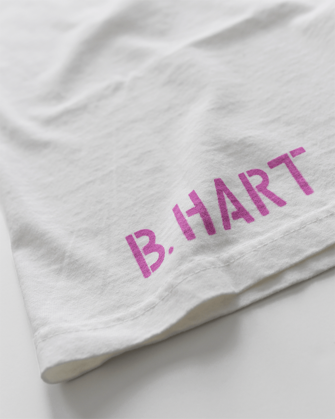Bret Hart Hitman White Heavyweight Tee - Roots of Fight