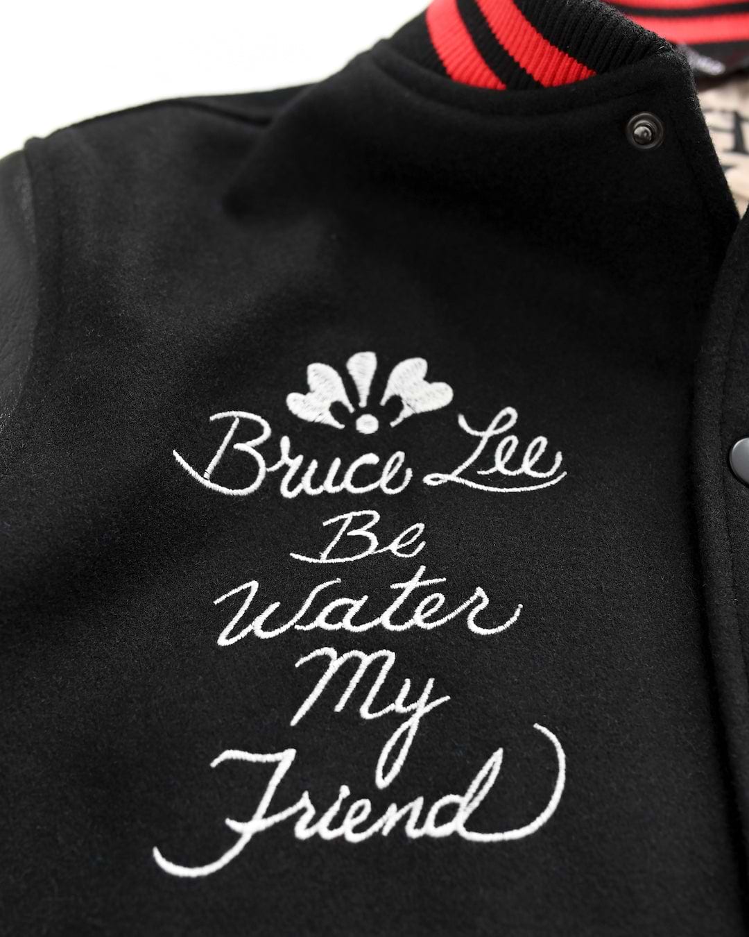Bruce Lee Be Water Melton Jacket - Roots of Fight