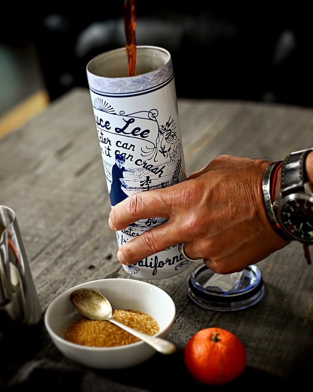 Bruce Lee Be Water Tumbler - Roots of Fight