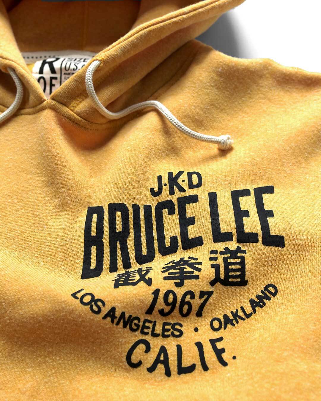 Bruce Lee JKD 1967 Yellow PO Hoody - Roots of Fight