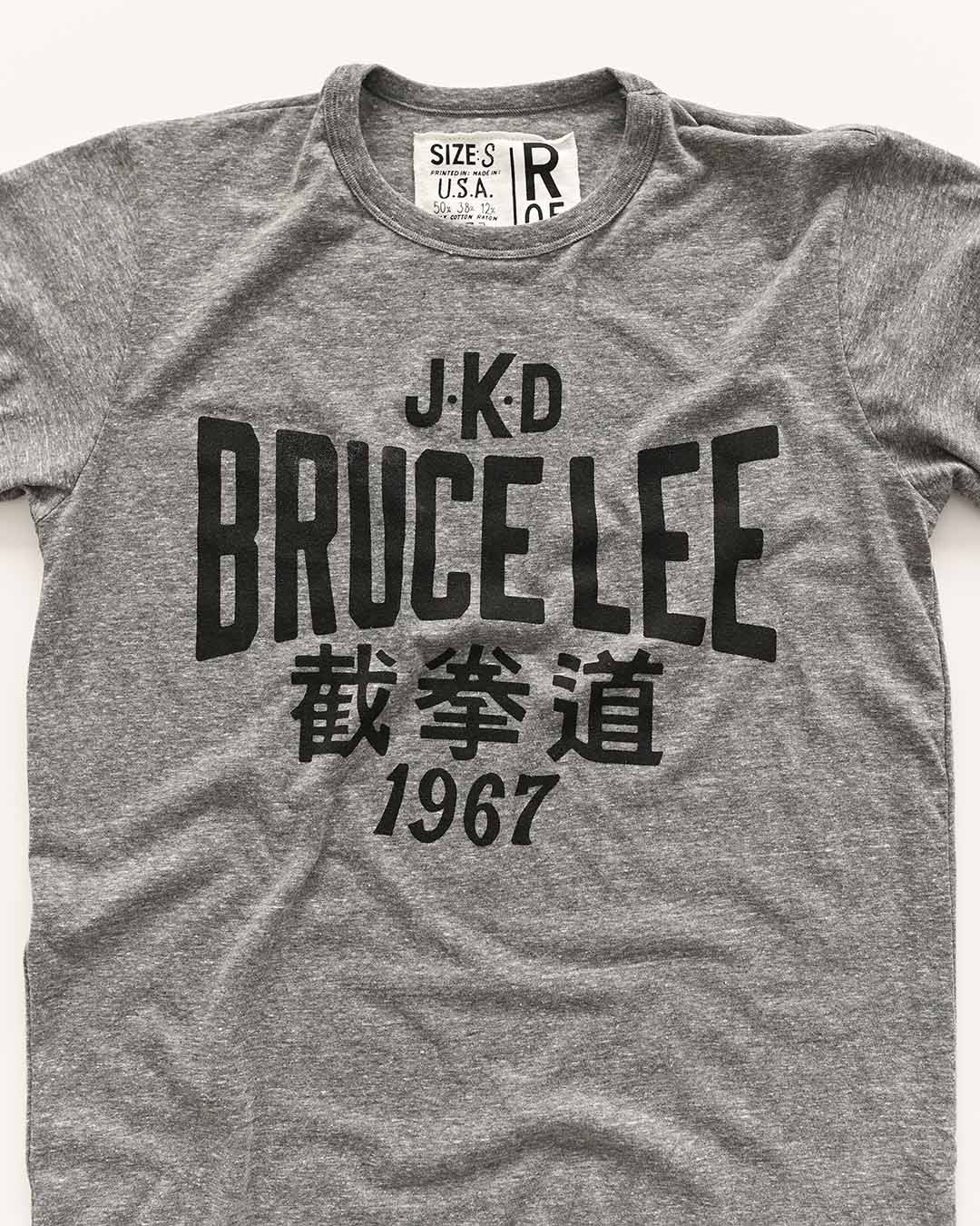 Bruce Lee JKD '67 Grey Triblend Tee