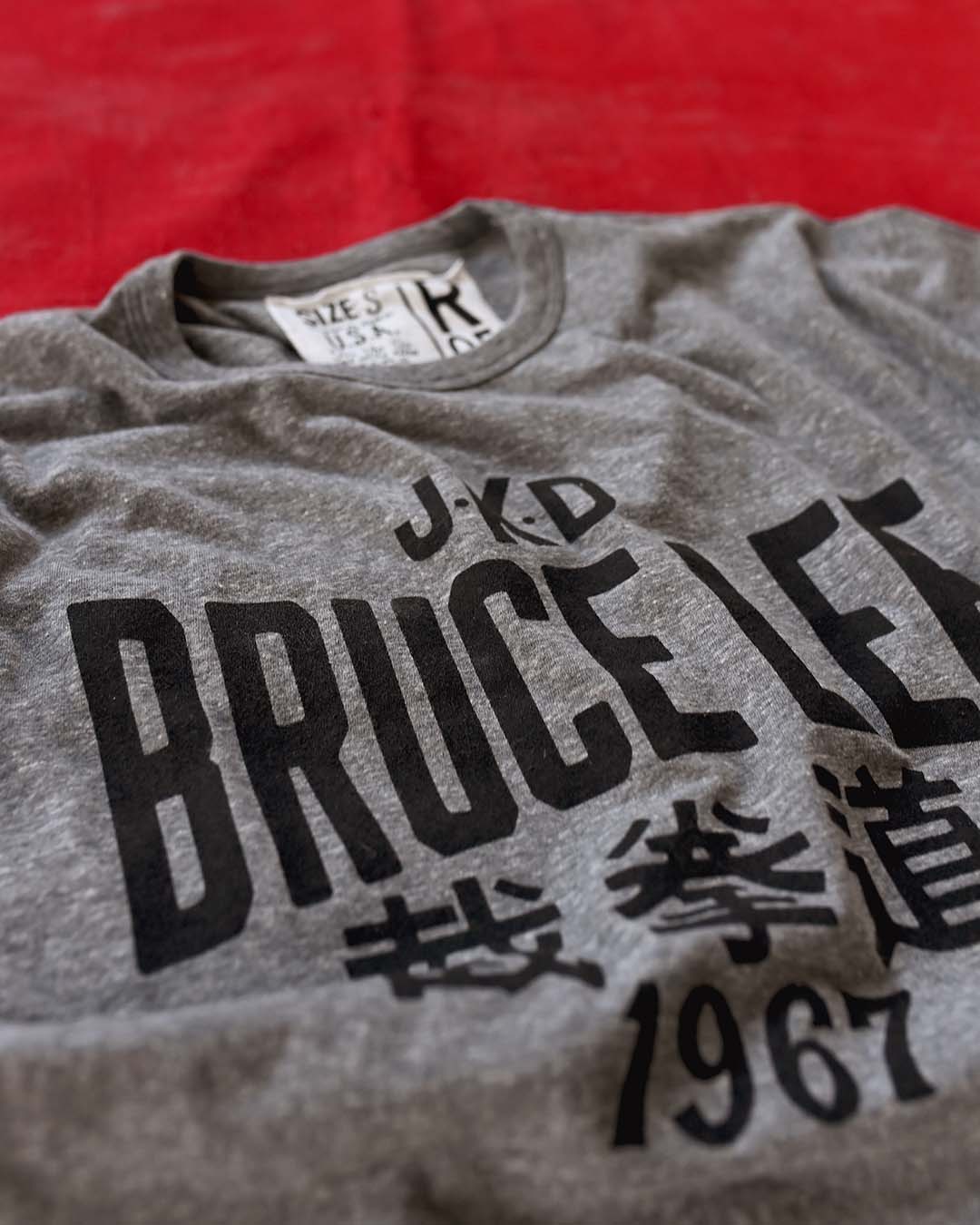 Bruce Lee JKD '67 Grey Triblend Tee