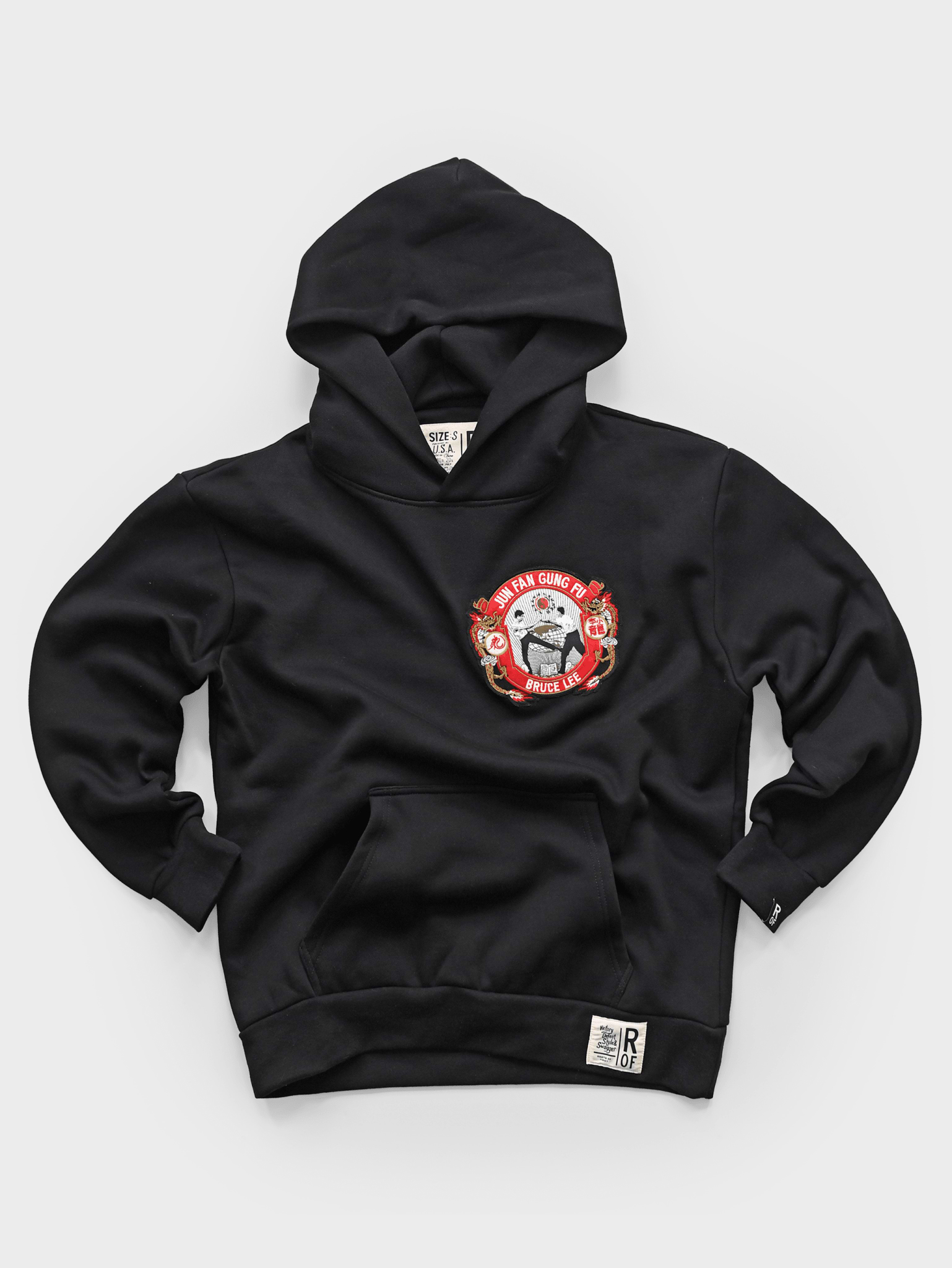 Bruce Lee Jun Fan Gung Fu Heavyweight PO Hoody - Roots of Fight