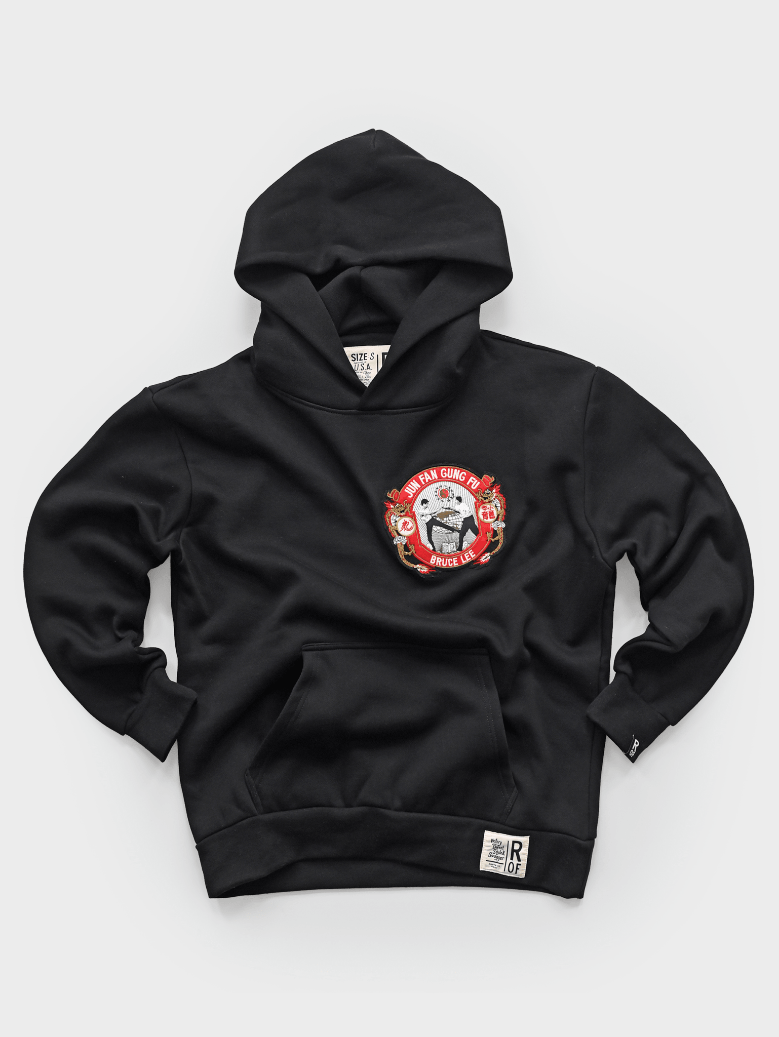 Bruce Lee Jun Fan Gung Fu Heavyweight PO Hoody - Roots of Fight