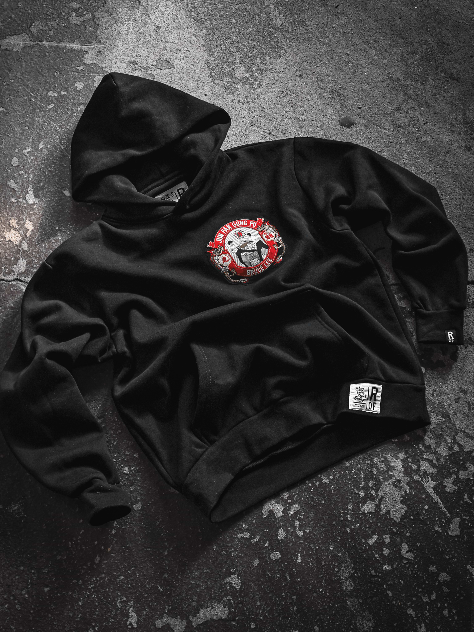 Bruce Lee Jun Fan Gung Fu Heavyweight PO Hoody - Roots of Fight