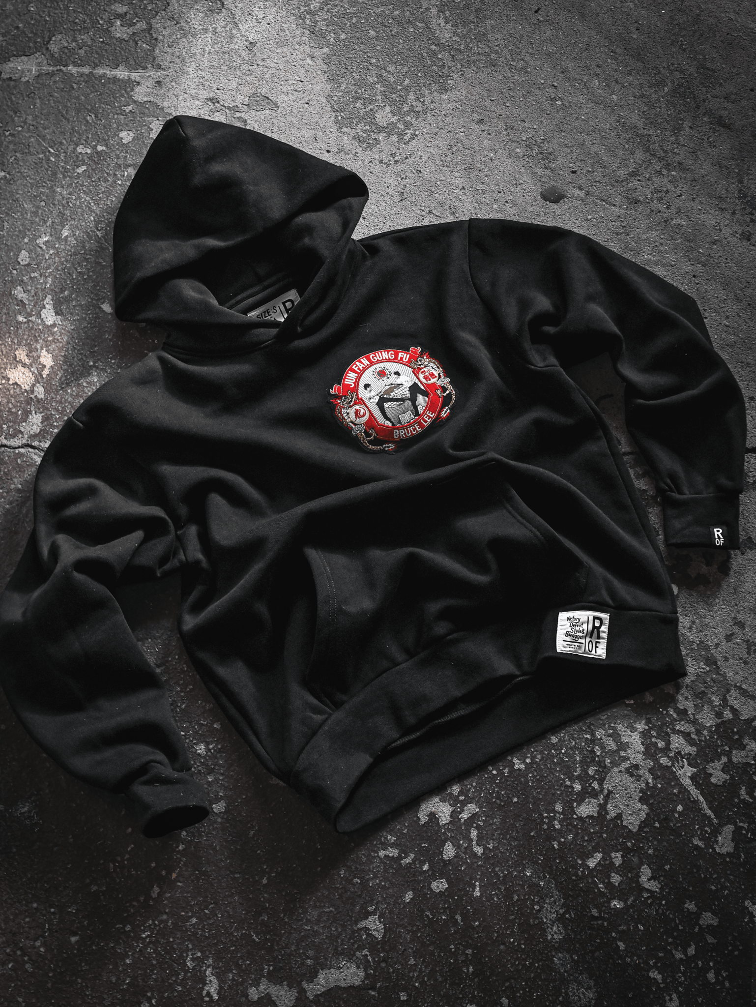 Bruce Lee Jun Fan Gung Fu Heavyweight PO Hoody - Roots of Fight