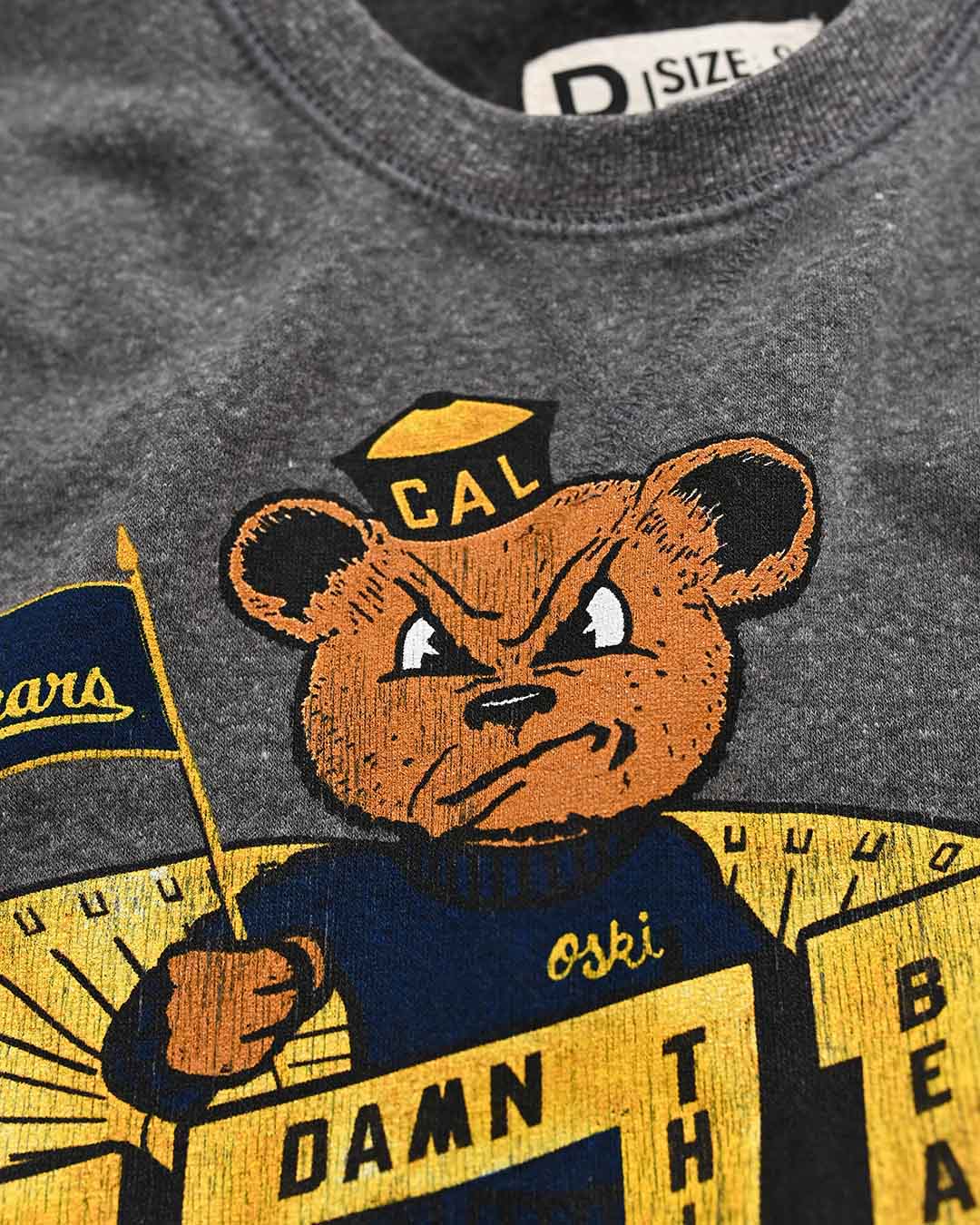 CAL - Golden Bears Football Grey Sweatshirt - Roots of Fight