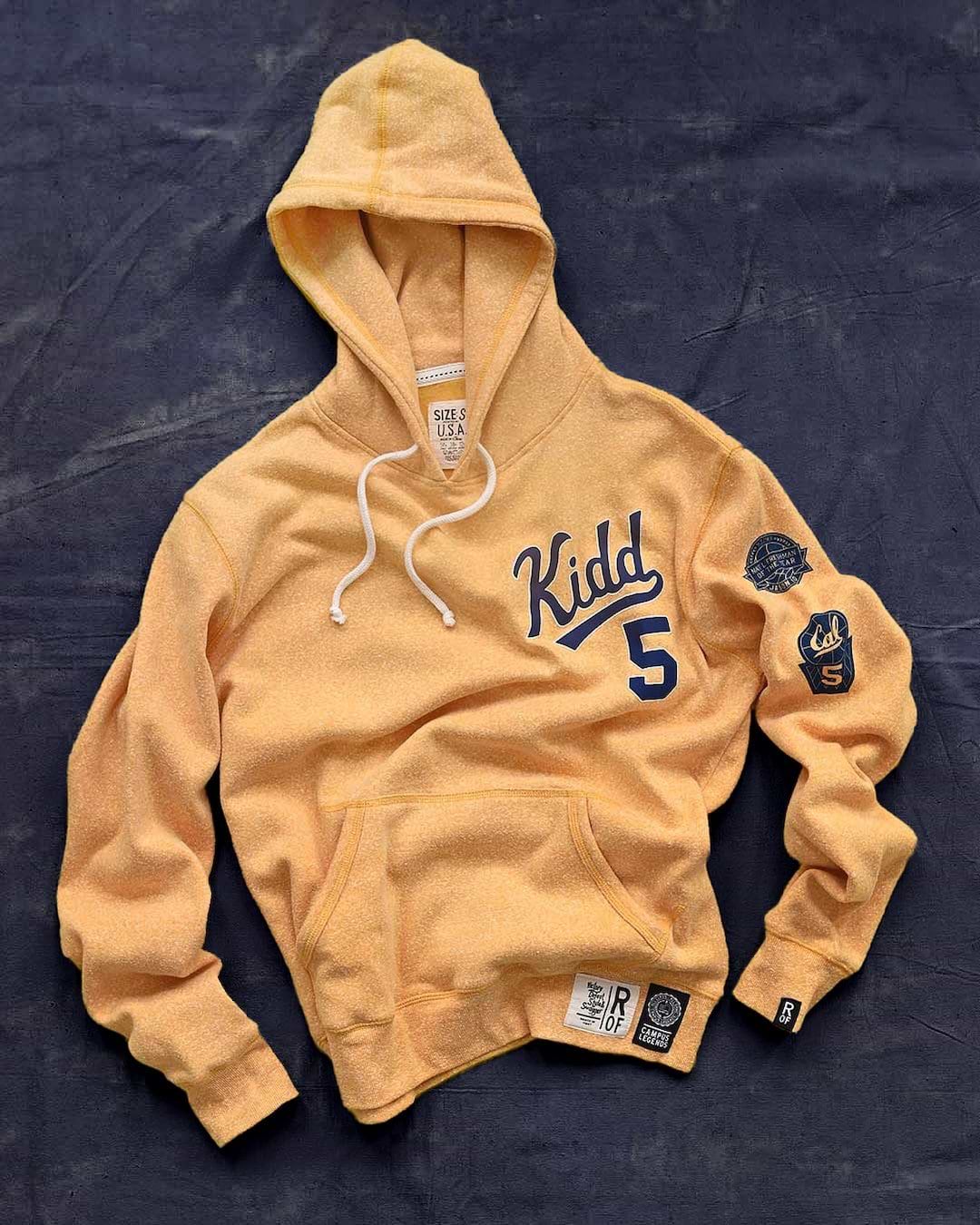 CAL - Jason Kidd #5 Gold PO Hoody - Roots of Fight