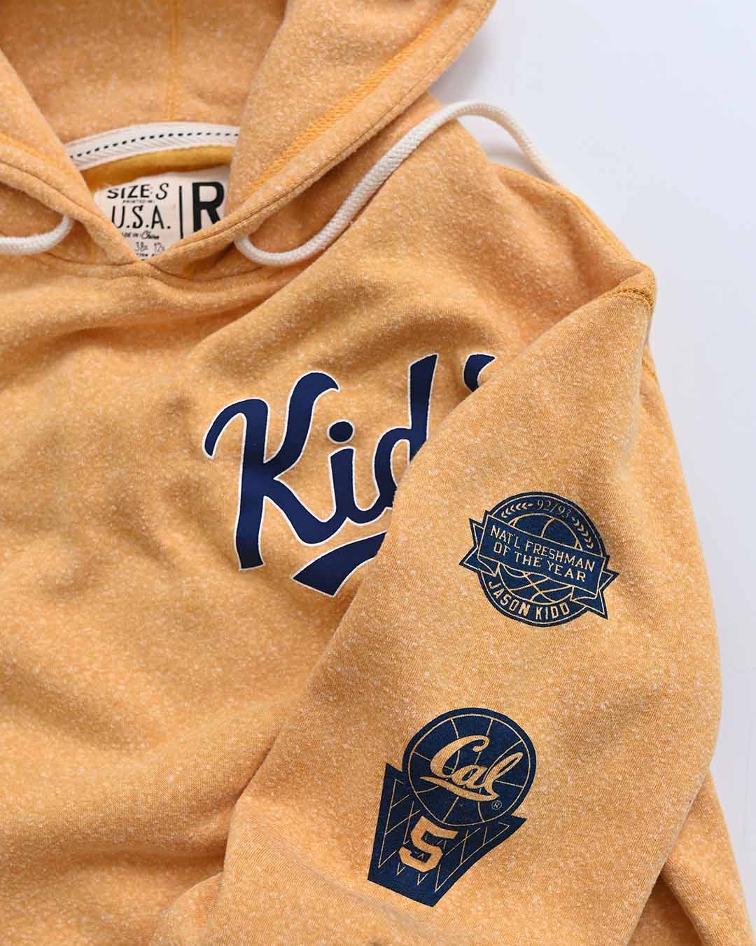 CAL - Jason Kidd #5 Gold PO Hoody - Roots of Fight