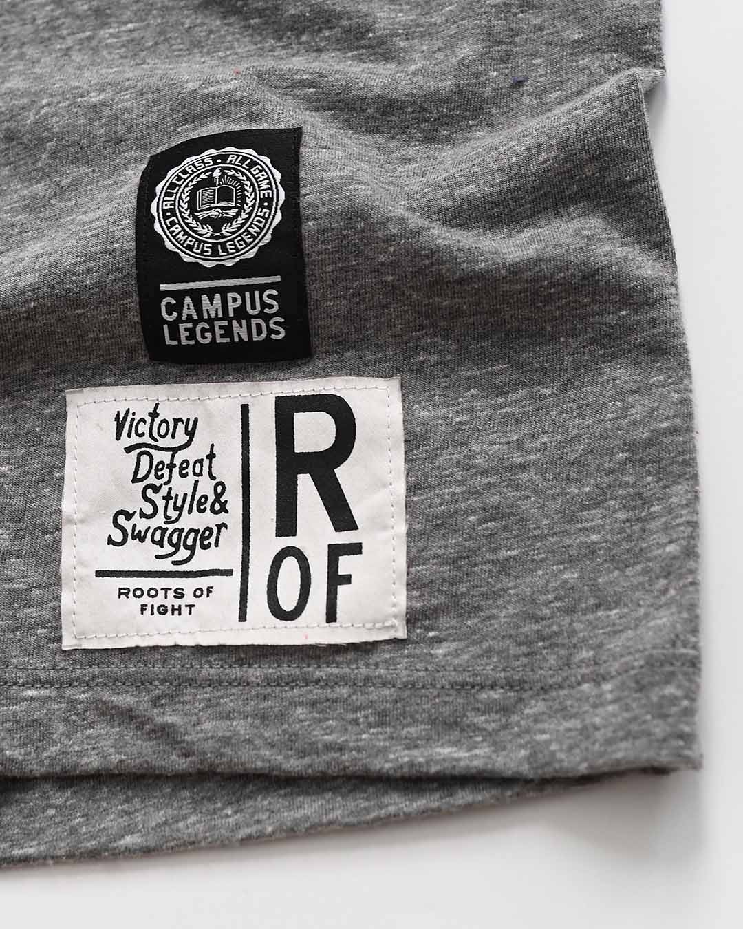 CAL - Jason Kidd #5 Grey Tee - Roots of Fight