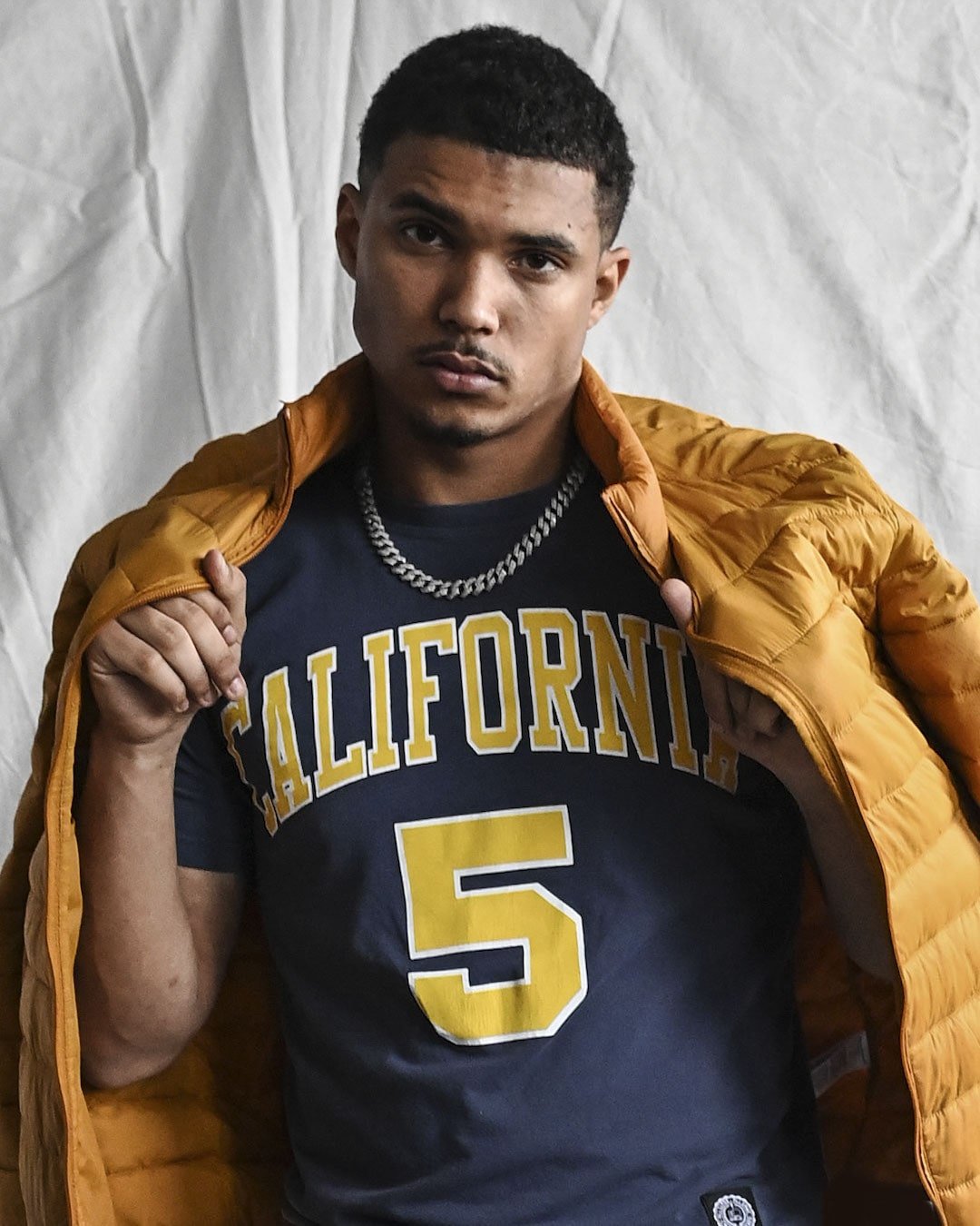 CAL - Jason Kidd #5 Navy Tee - Roots of Fight