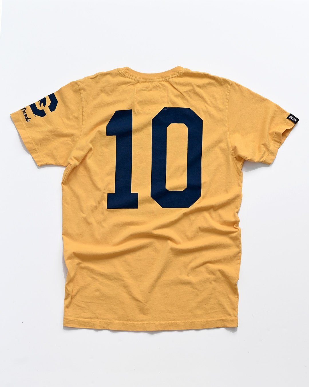 CAL - Marshawn Lynch #10 Gold Tee - Roots of Fight