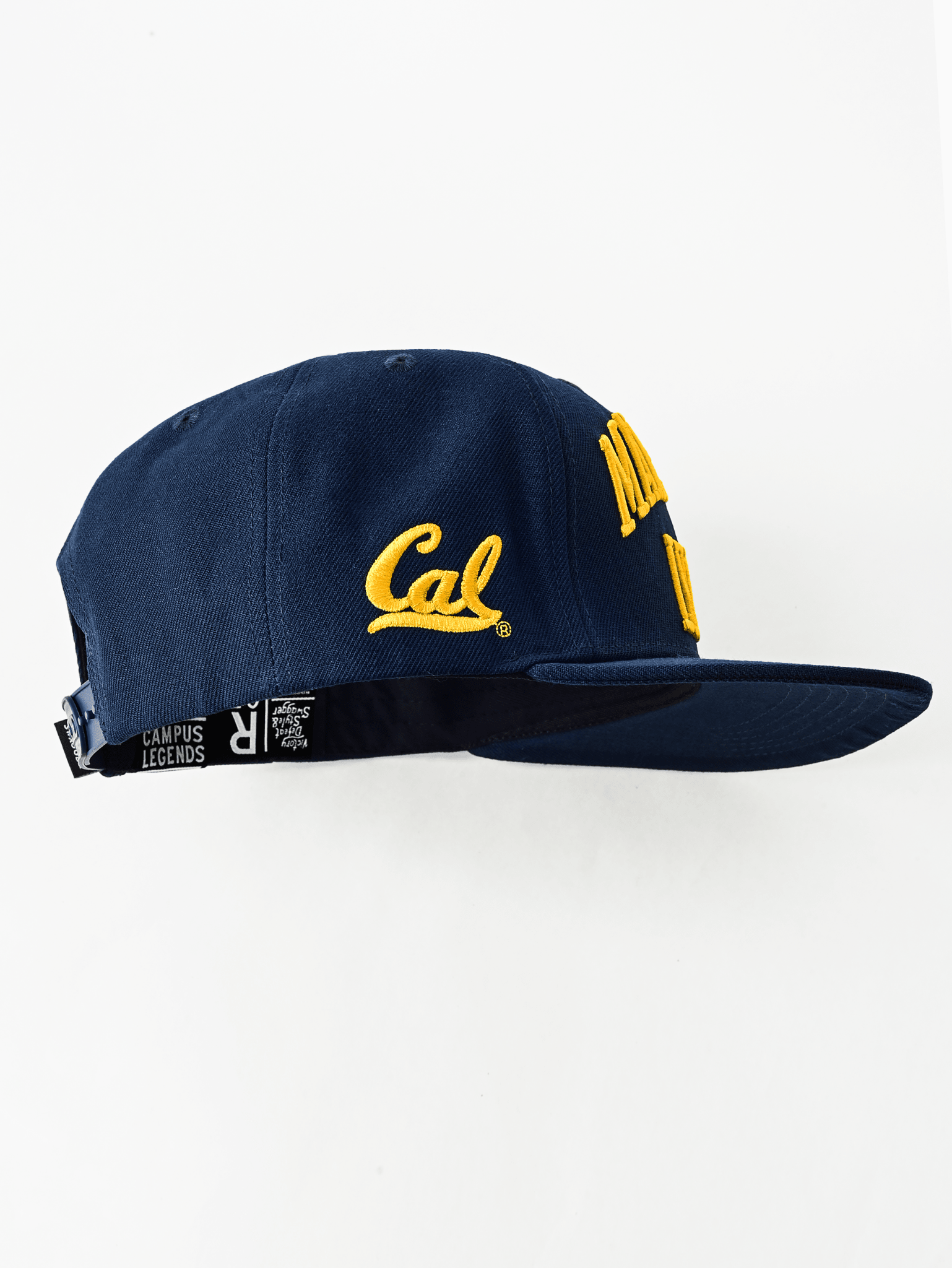 CAL - Marshawn Lynch 10 Navy Snapback Hat - Roots of Fight