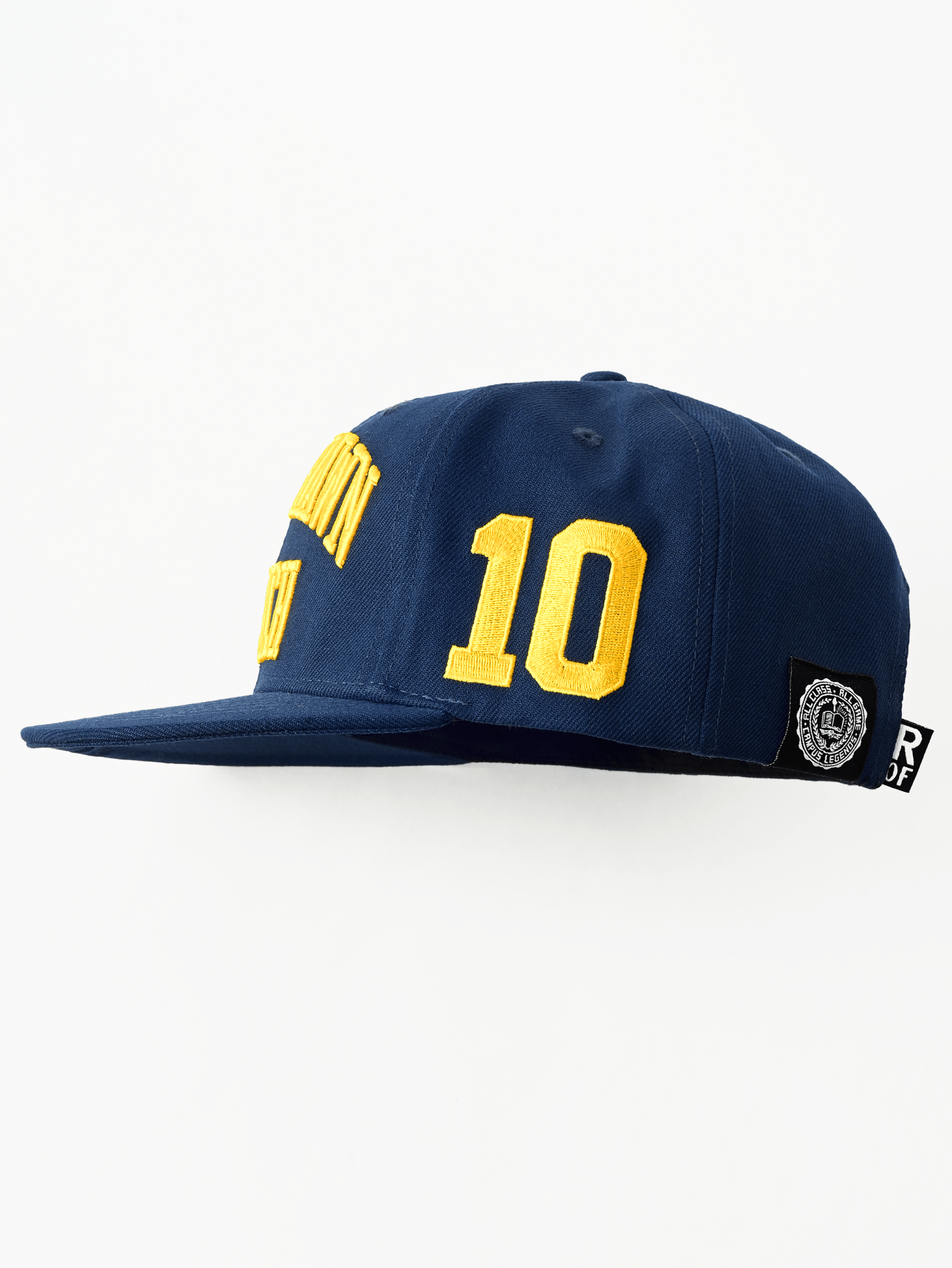 CAL - Marshawn Lynch 10 Navy Snapback Hat - Roots of Fight