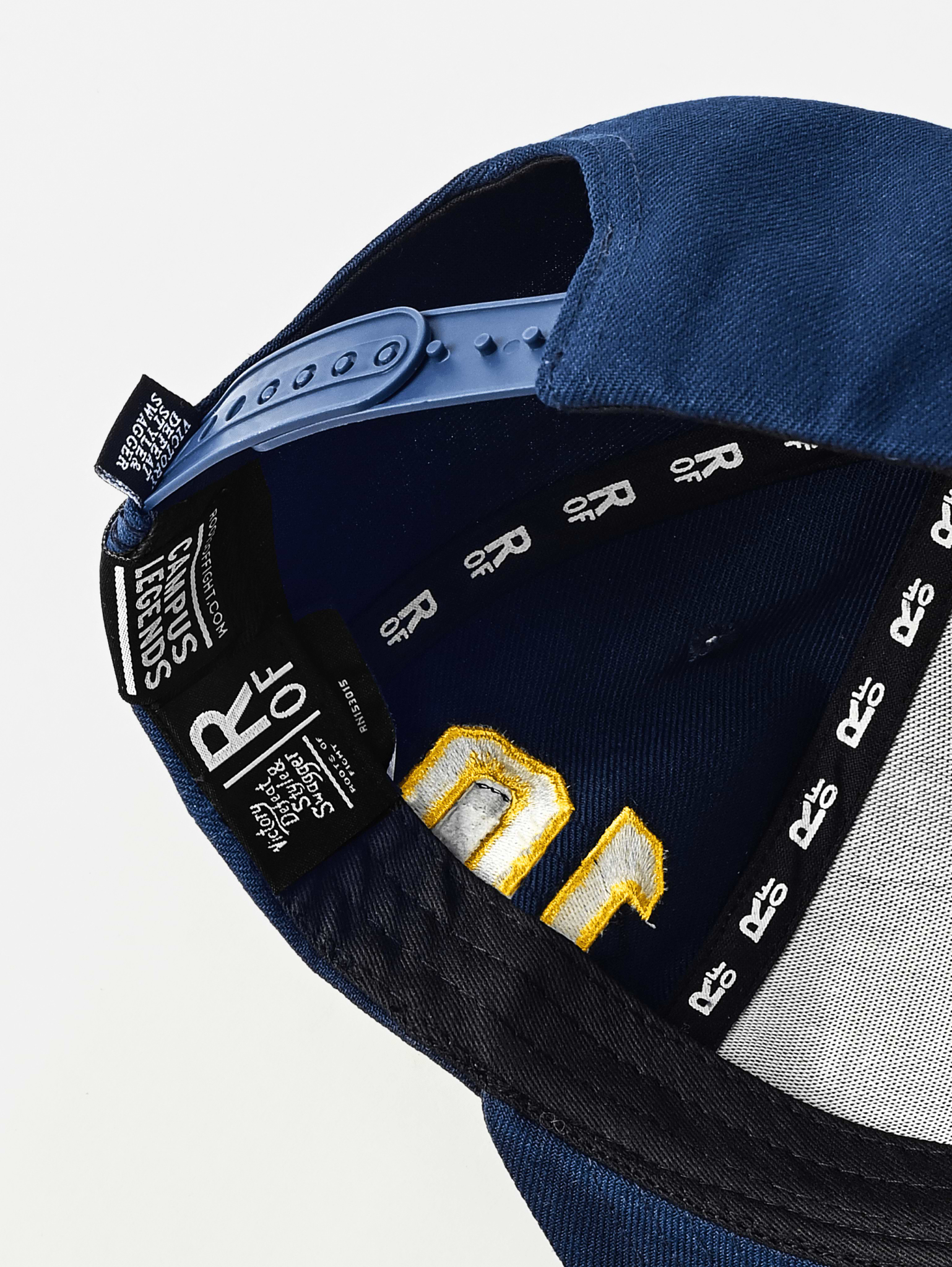 CAL - Marshawn Lynch 10 Navy Snapback Hat - Roots of Fight