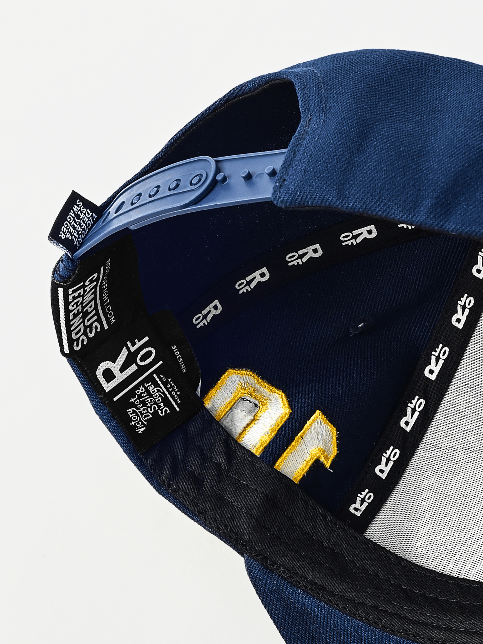 CAL - Marshawn Lynch 10 Navy Snapback Hat - Roots of Fight