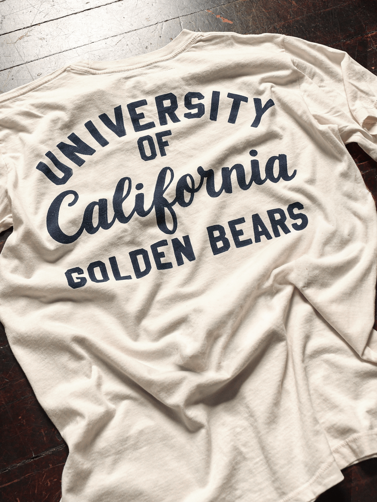 CAL - Oski Yell '41 White Tee - Roots of Fight