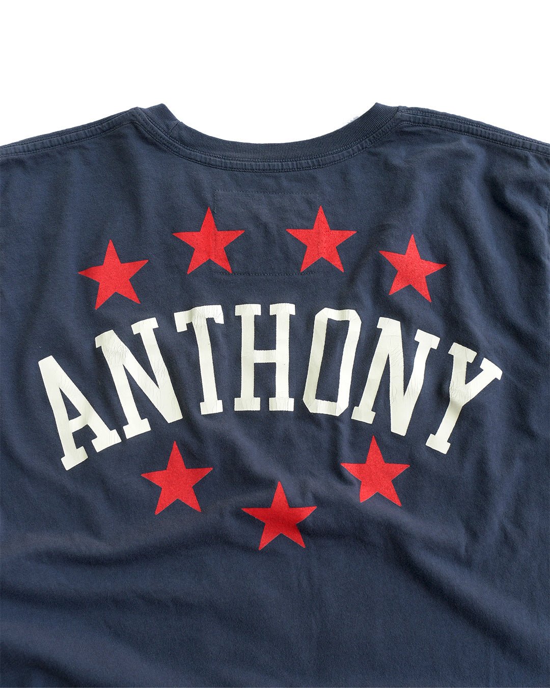 Carmelo Anthony 15 Basketball Navy Tee - Roots of Fight
