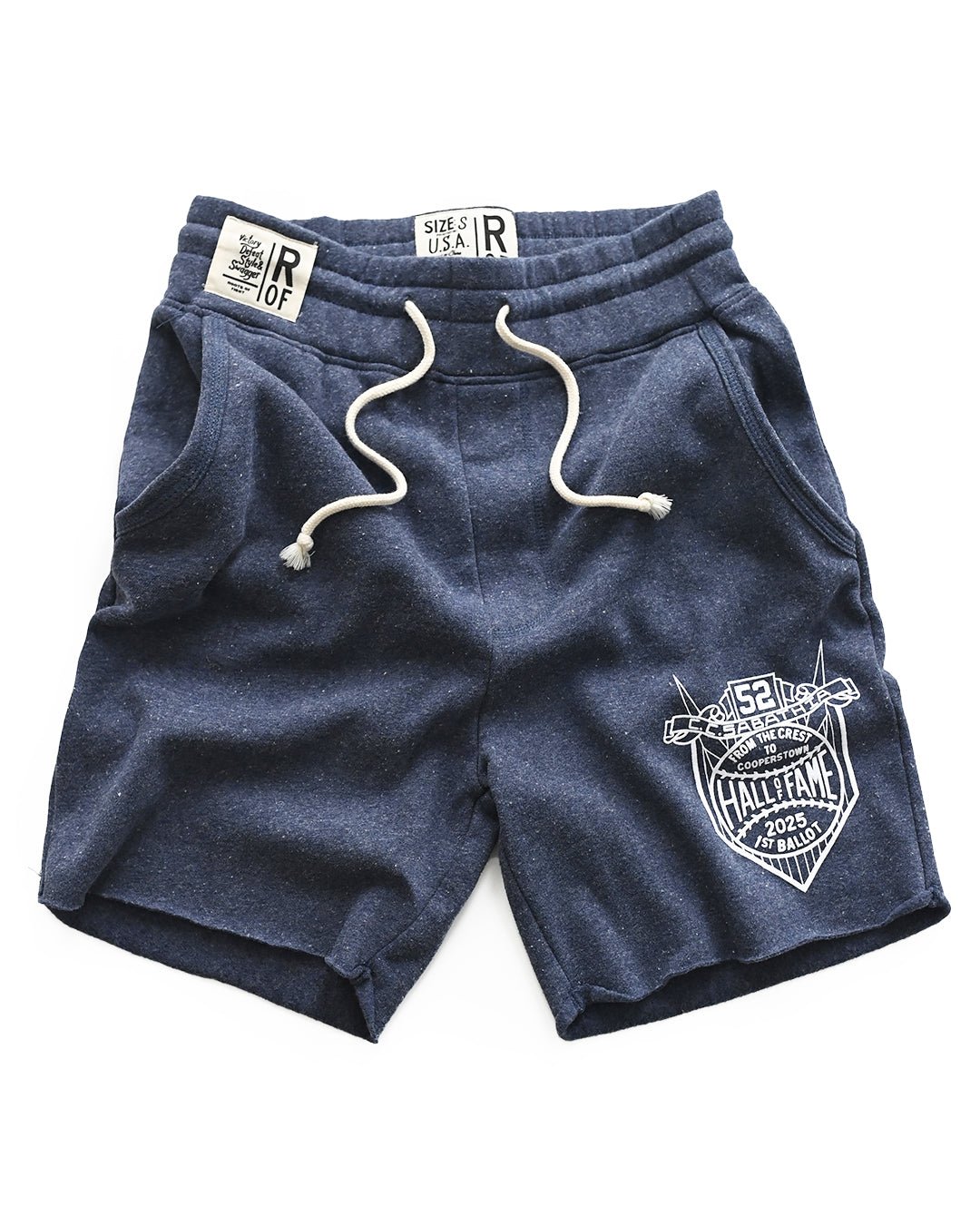 CC Sabathia Class of ‘25 HOF Navy Shorts - Roots of Fight