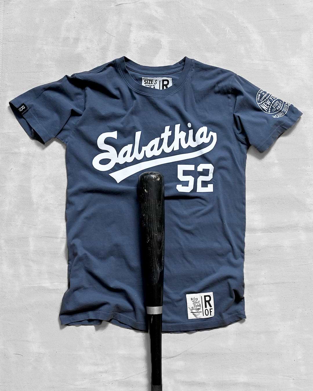 CC Sabathia New York Legend Navy Tee - Roots of Fight