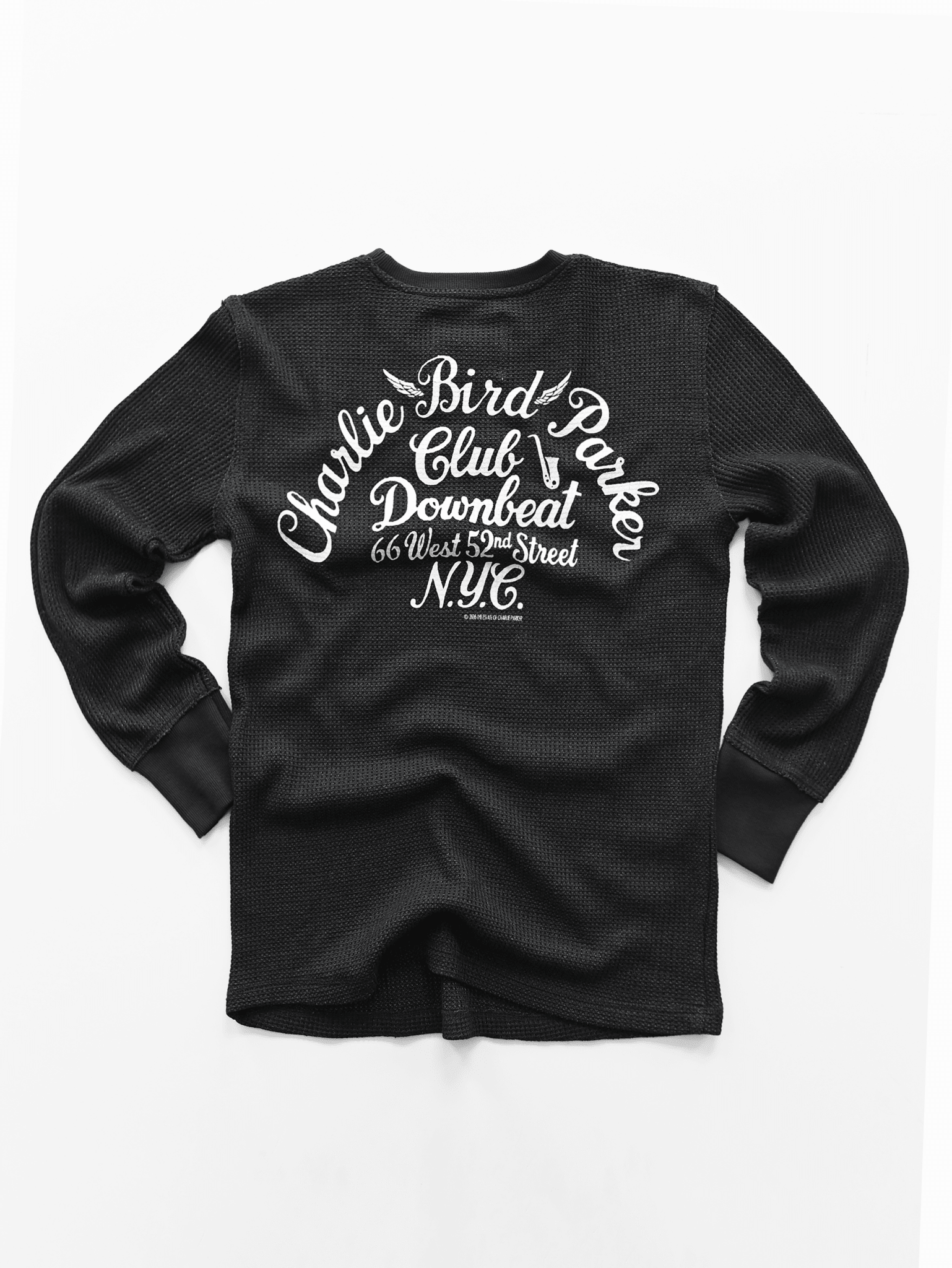 Charlie Parker 'Club Downbeat' Charcoal Thermal - Roots of Fight