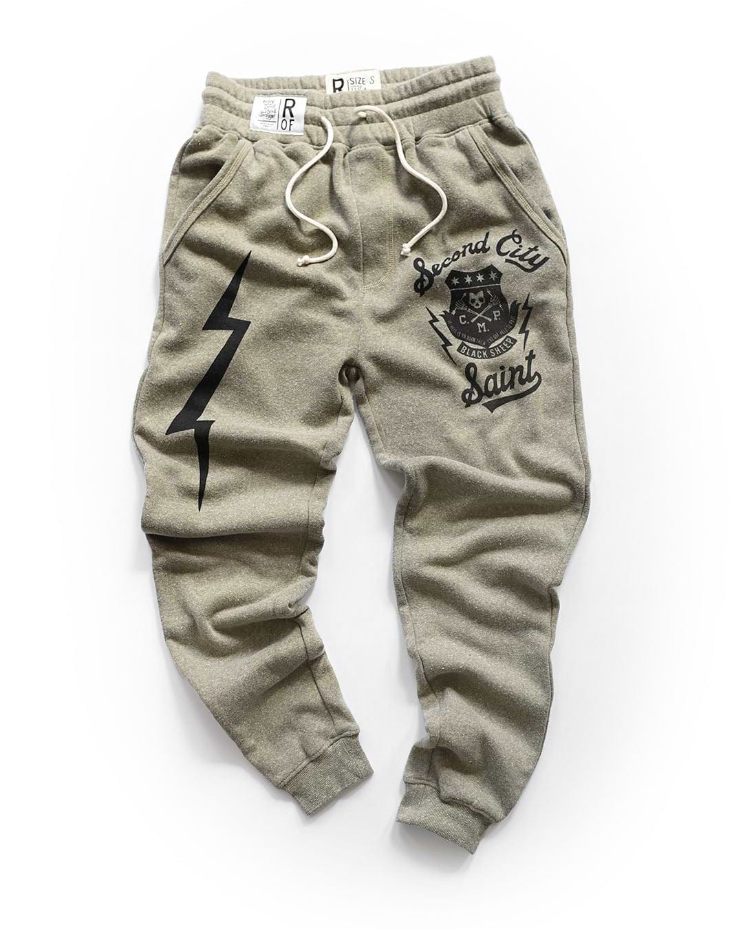 CM Punk Second City Saint Olive Sweatpants - Roots of Fight