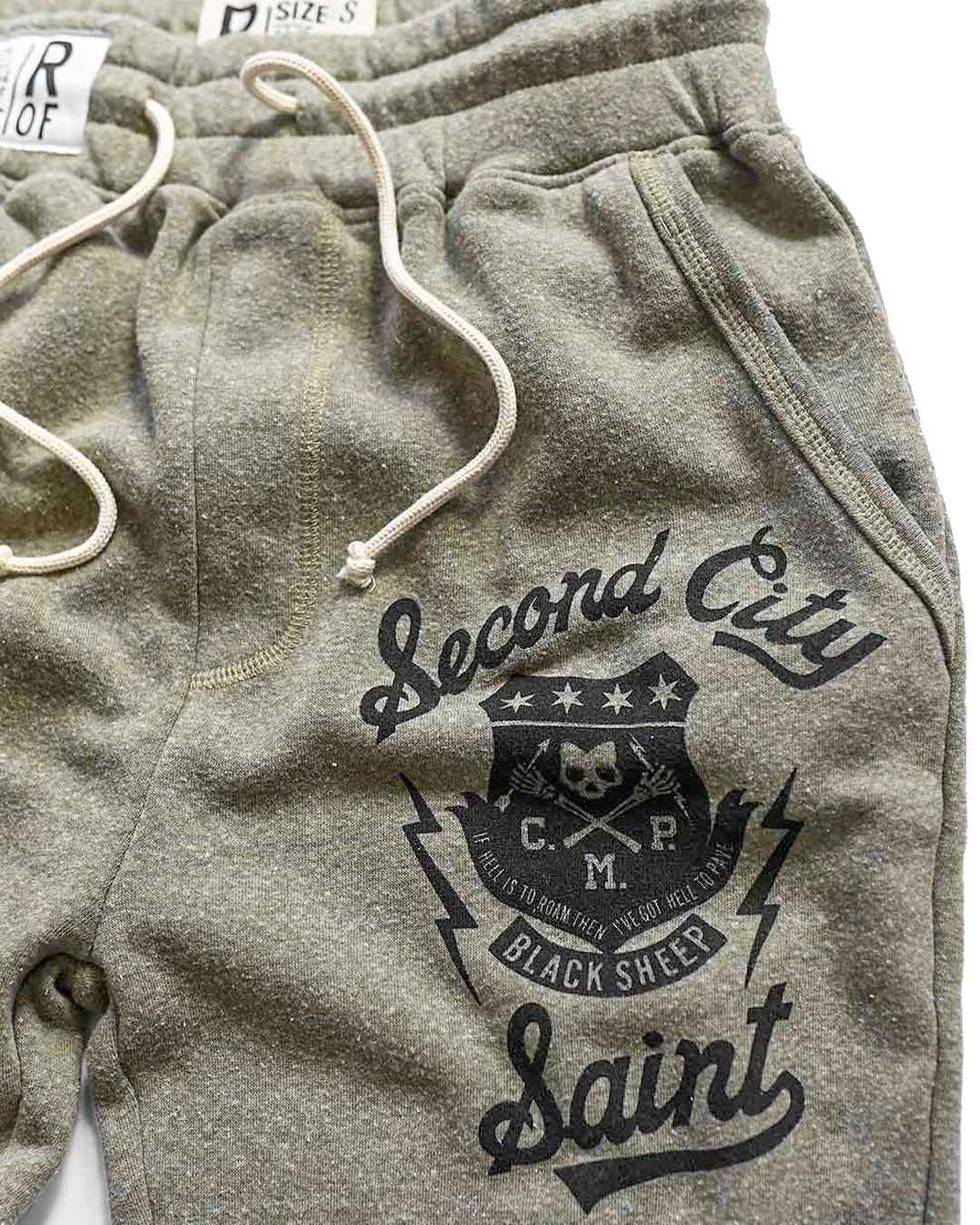 CM Punk Second City Saint Olive Sweatpants - Roots of Fight