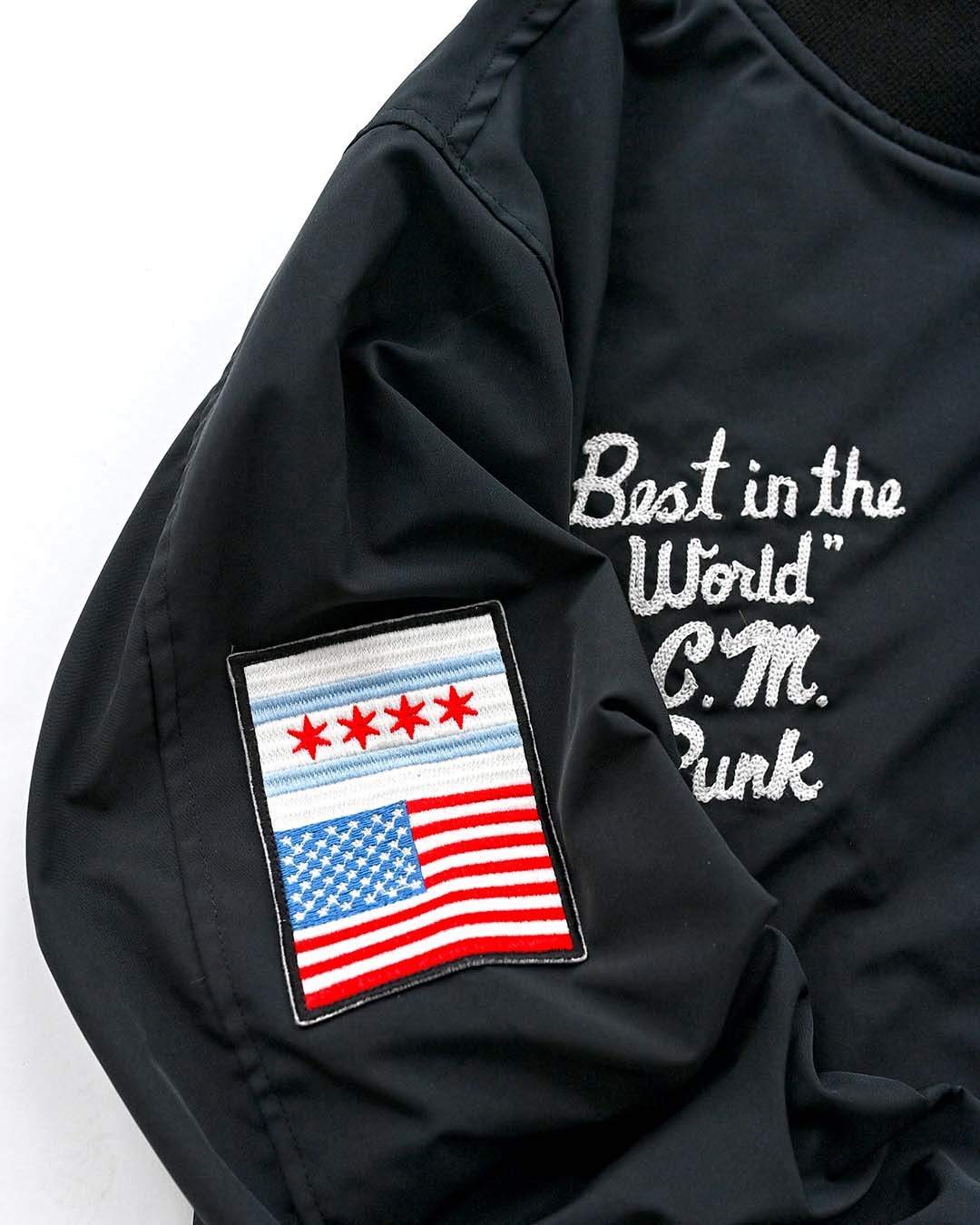CM Punk 'Second City Saint' Stadium Jacket - Roots of Fight