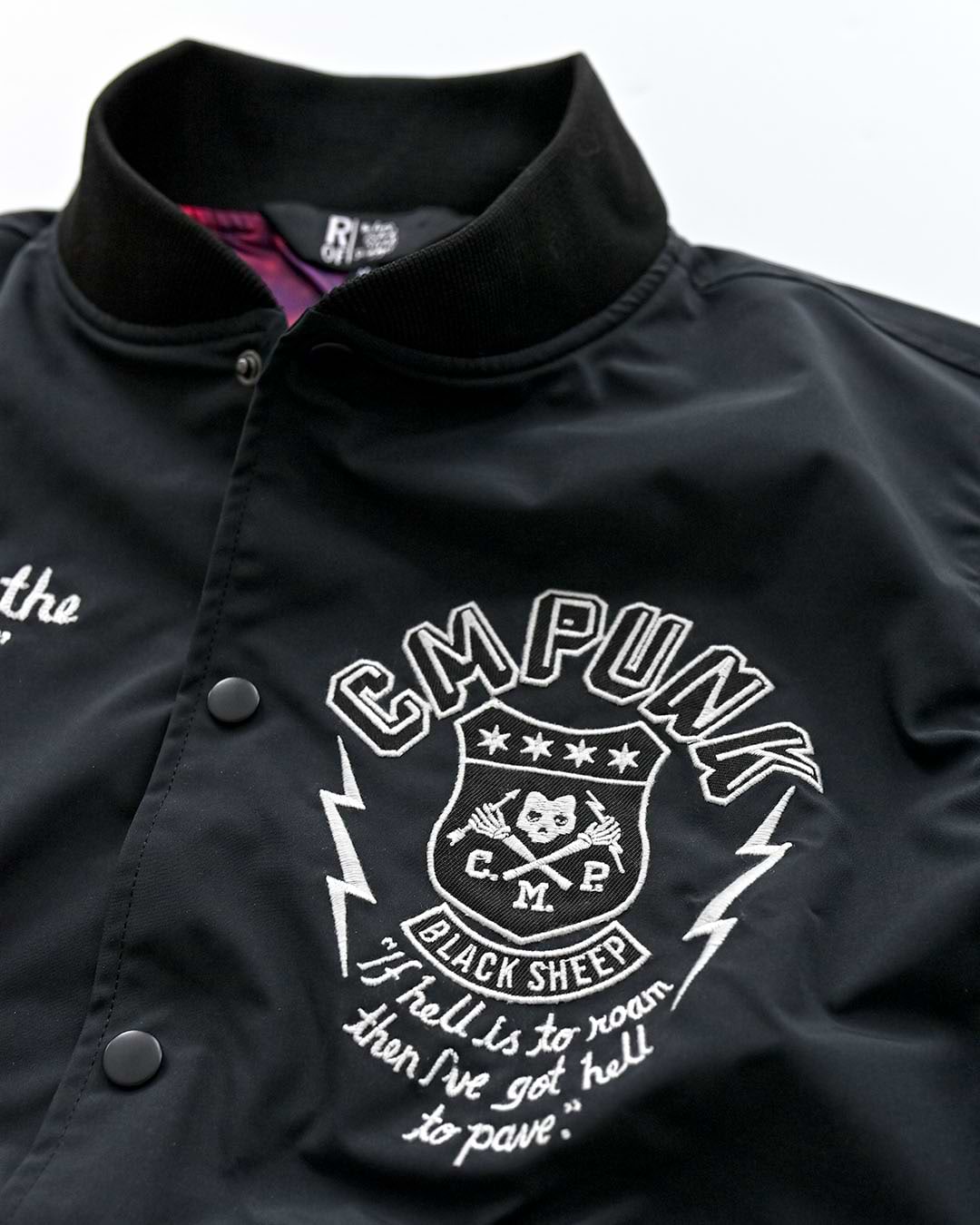 CM Punk 'Second City Saint' Stadium Jacket - Roots of Fight