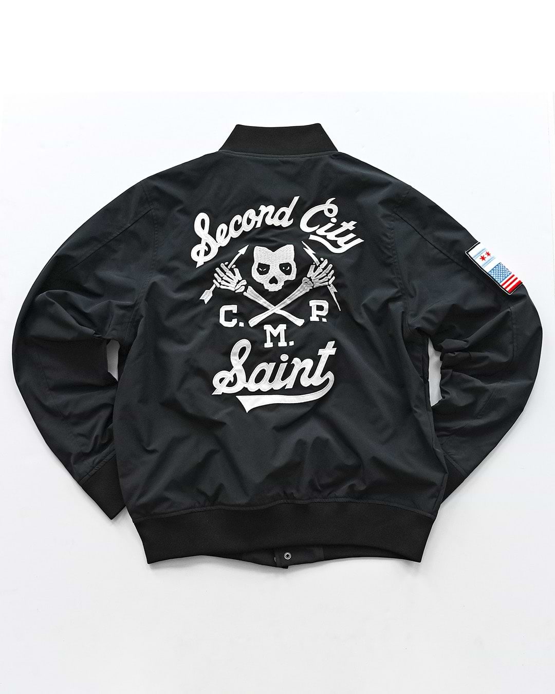 CM Punk 'Second City Saint' Stadium Jacket - Roots of Fight
