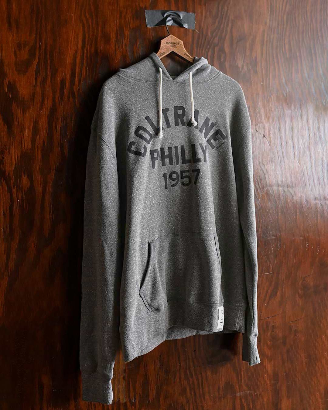 Coltrane Philly 1957 Grey PO Hoody - Roots of Fight