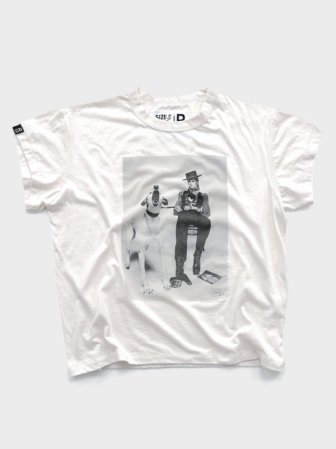 David Bowie Diamond Dogs Photo White Women's Tee - Roots of Fight