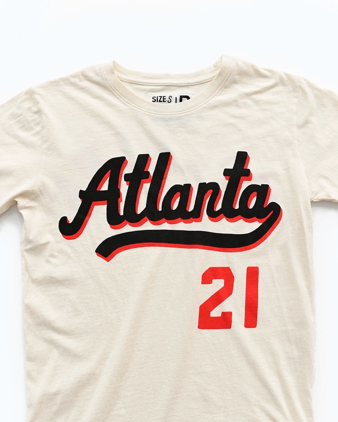 Dominique Wilkins Atlanta #21 White Tee - Roots of Fight