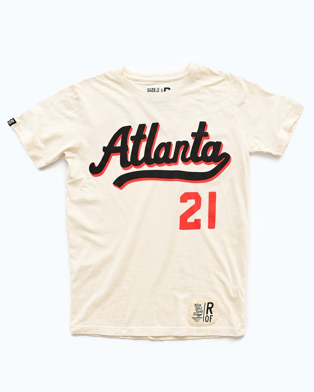 Dominique Wilkins Atlanta #21 White Tee - Roots of Fight