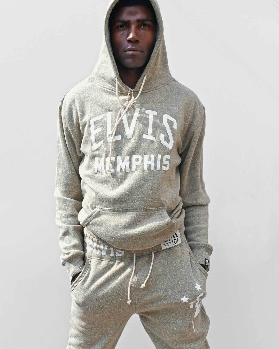 Elvis Memphis Sage PO Hoody - Roots of Fight