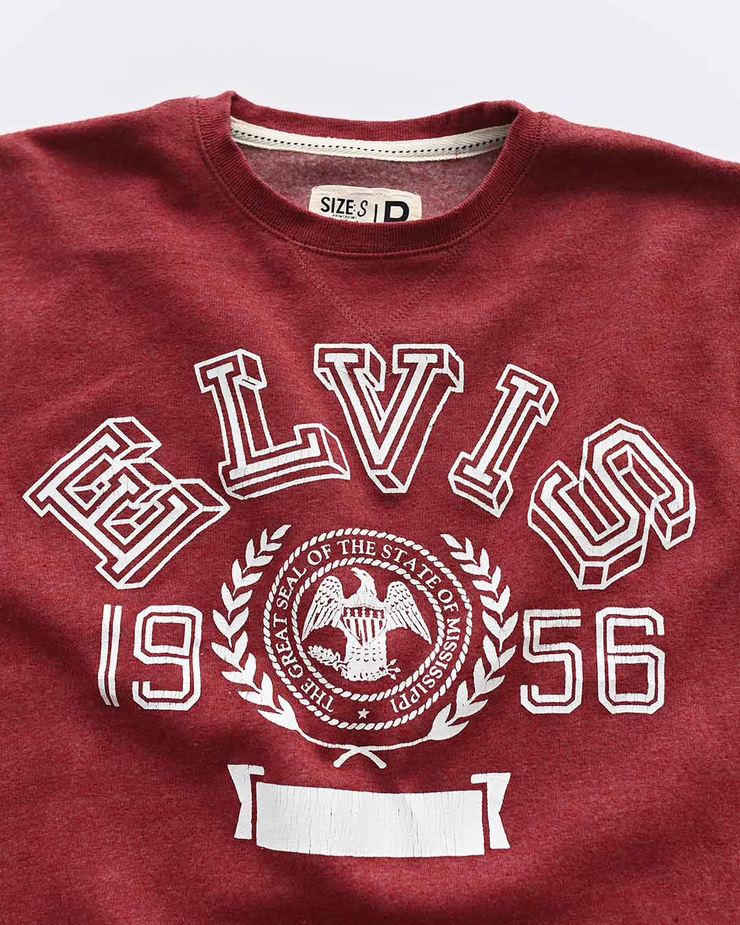Elvis Presley &#39;56 Cardinal Sweatshirt - Roots of Fight