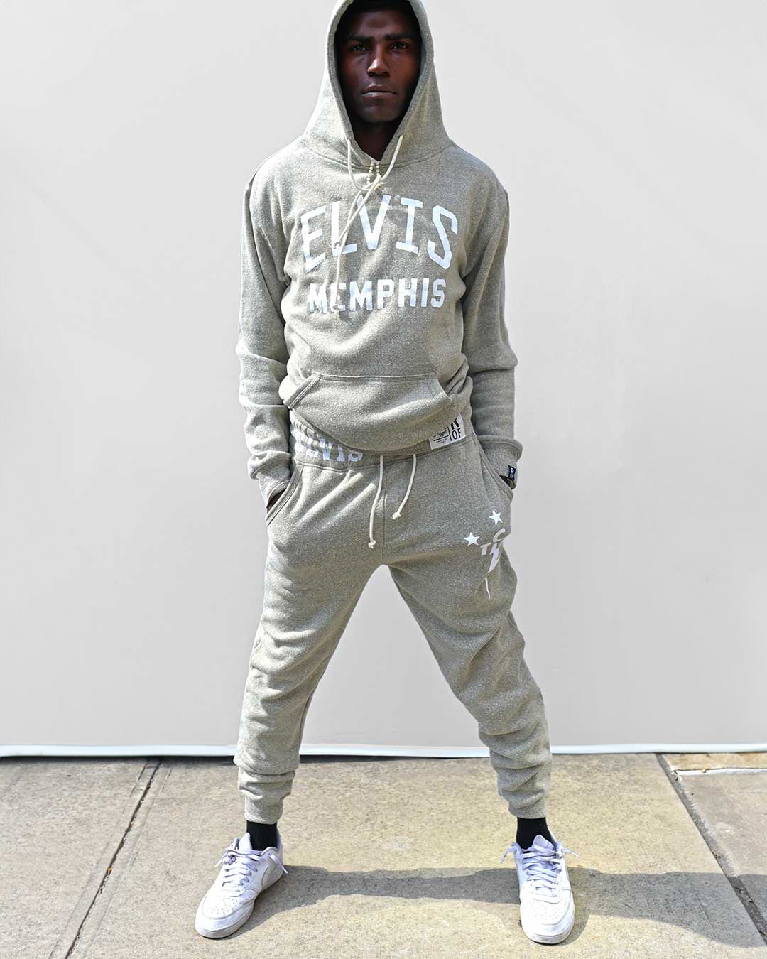Elvis TCB Sage Sweatpants - Roots of Fight