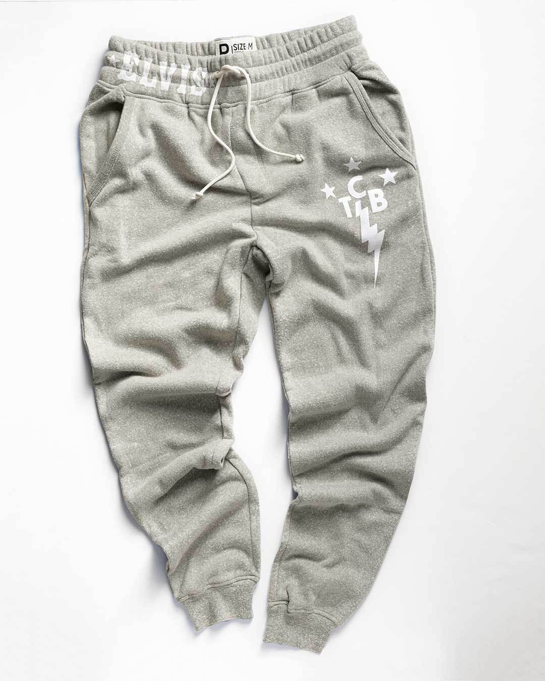 Elvis TCB Sage Sweatpants - Roots of Fight