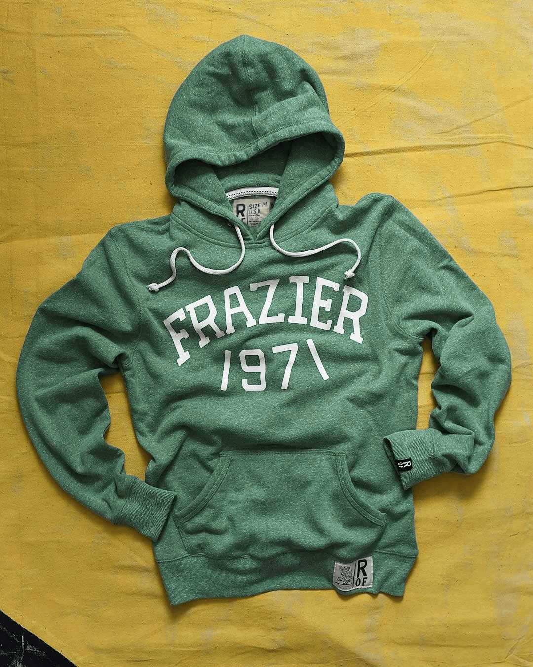 FOTC - Frazier 1971 MSG Green Hoody - Roots of Fight