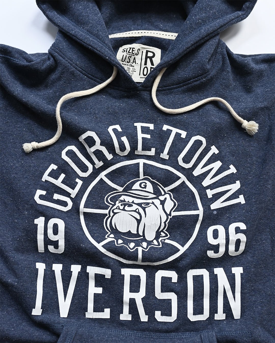 GU - Allen Iverson Basketball &#39;96 Navy PO Hoody - Roots of Fight