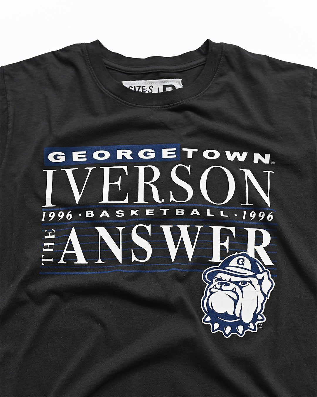 GU - Iverson 1996 Black Tee - Roots of Fight